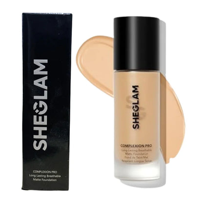 Sheglam Complexion Pro Matte Foundation | Honey | Long Lasting