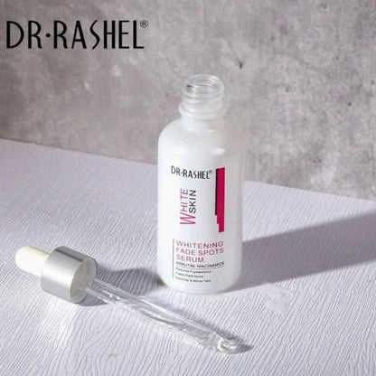 Dr. Rashel Whitening Fade Spots Serum for White Skin | Brightening & Pigmentation Corrector with Arbutin & Niacinamide (50ml) | Imported