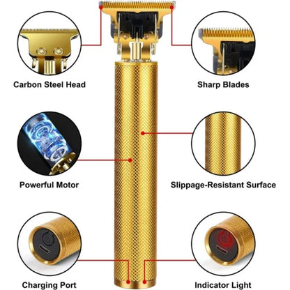 Professional T9 Trimmer I  Hair And Beard Trimmer | Semi Metal