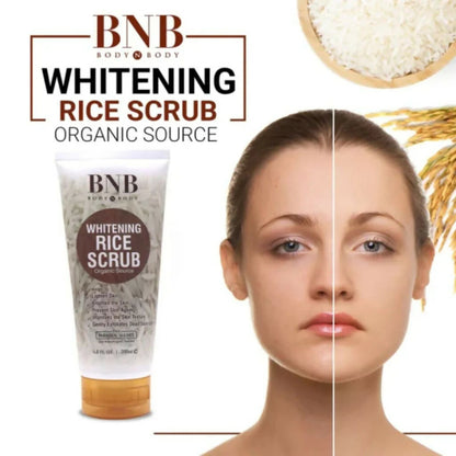 BNB Rice Extract Bright & Glow Facial Kit | 3-in-1 Whitening, Brightening & Hydrating Skincare